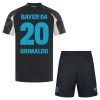 Maglia ufficiale Bayer 04 Leverkusen Alejandro Grimaldo 20 Alternativa 2024-25 per Bambino